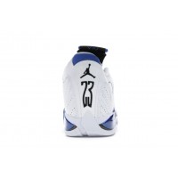 Кроссовки Jordan 14 Retro White Hyper Royal