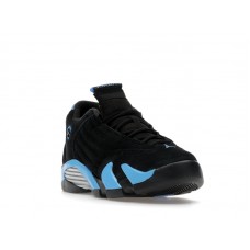 Подростковые Jordan 14 Retro Black University Blue (2026) (GS)