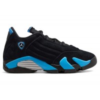 Подростковые Jordan 14 Retro Black University Blue (2026) (GS)