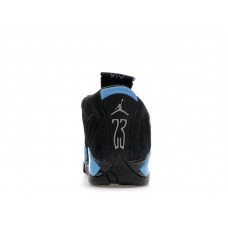 Подростковые Jordan 14 Retro Black University Blue (2026) (GS)