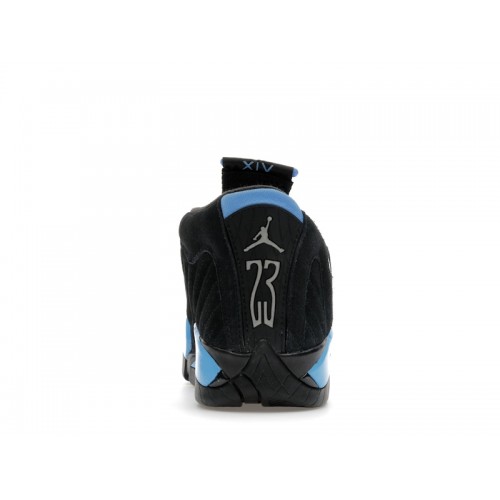 Air Jordan 14 Retro GS Black University Blue 2026 - подростковая сетка размеров