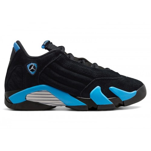 Jordan 14 Retro Black University Blue (2026) (GS) - подростковая сетка размеров