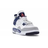 Подростковые Jordan 4 Retro Deep Royal Blue (GS)
