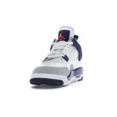 Подростковые Jordan 4 Retro Deep Royal Blue (GS)