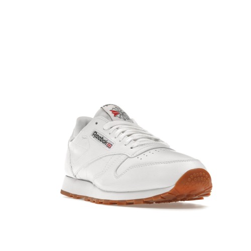 Кроссы Reebok Classic Leather Intense White Gum - мужская сетка размеров