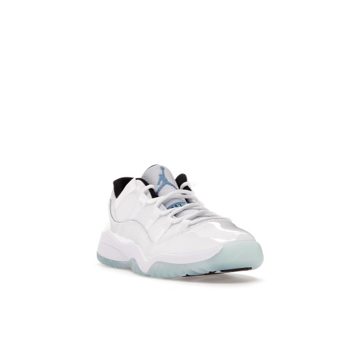 Кроссы Jordan 11 Retro Low Legend Blue (PS) - подростковая сетка размеров