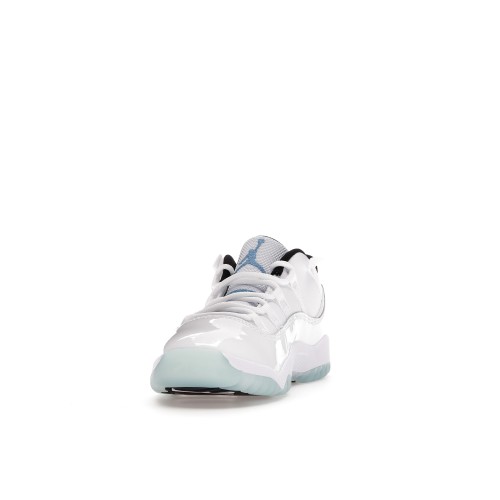 Кроссы Jordan 11 Retro Low Legend Blue (PS) - подростковая сетка размеров