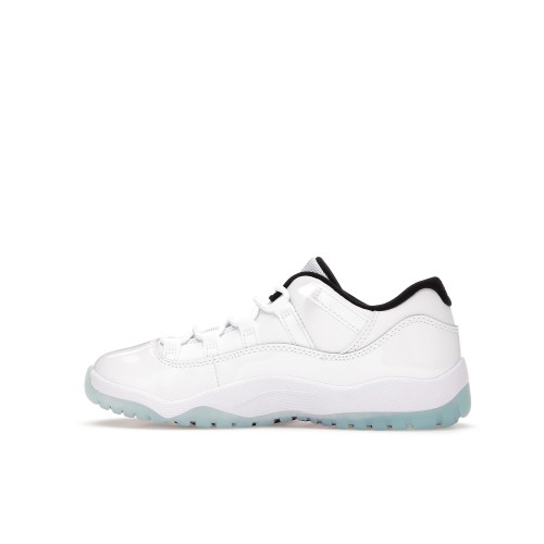 Кроссы Jordan 11 Retro Low Legend Blue (PS) - подростковая сетка размеров