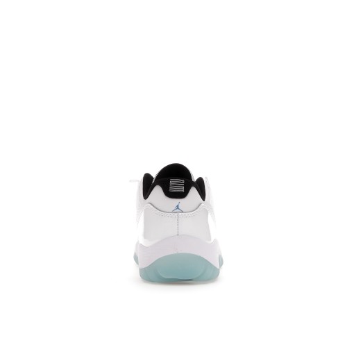 Кроссы Jordan 11 Retro Low Legend Blue (PS) - подростковая сетка размеров