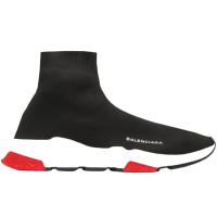 Balenciaga Speed Trainer Mid Black Red