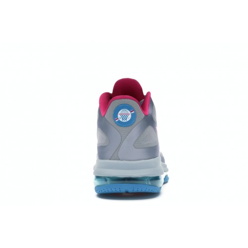 Кроссы Nike LeBron 9 Low Fireberry - мужская сетка размеров
