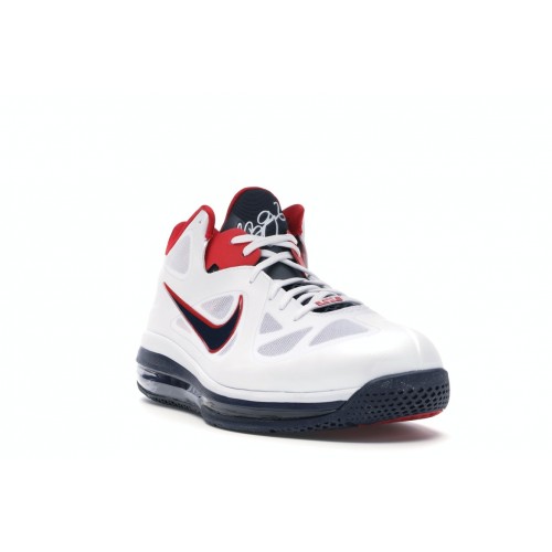 Кроссы Nike LeBron 9 Low USA Olympic - мужская сетка размеров