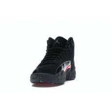 Подростковые кроссовки Jordan 12 Retro Black Rush Pink (GS)