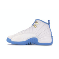 Подростковые кроссовки Jordan 12 Retro University Blue (2016) (GS)