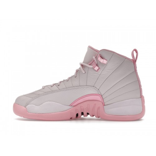 Jordan 12 Retro Pearl Pink (GS) - подростковая сетка размеров