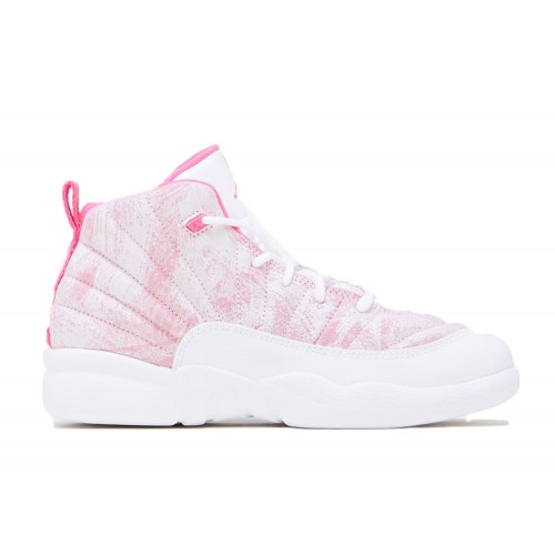 Кроссы Jordan 12 Retro Arctic Punch (PS) - детская сетка размеров