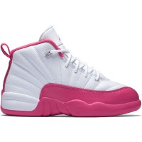 Детские кроссовки Jordan 12 Retro Dynamic Pink (PS)
