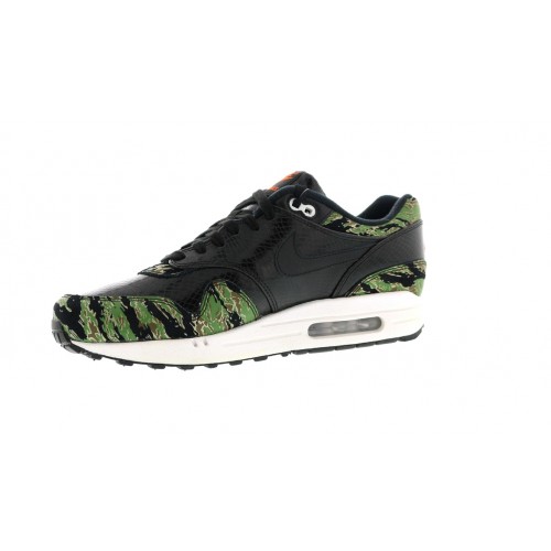 Кроссы Nike Air Max 1 Atmos Tiger Camo Snakeskin - мужская сетка размеров