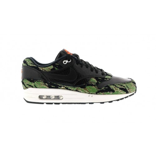 Кроссы Nike Air Max 1 Atmos Tiger Camo Snakeskin - мужская сетка размеров