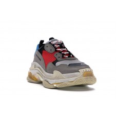 Кроссовки Balenciaga Triple S Grey Red Blue (2018 Reissue)