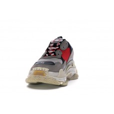 Кроссовки Balenciaga Triple S Grey Red Blue (2018 Reissue)