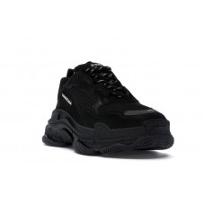 Кроссовки Balenciaga Triple S Triple Black (2018 Reissue) (Nondistressed)