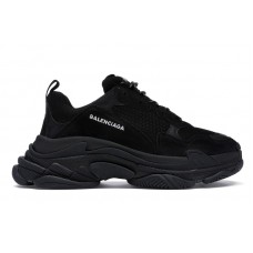 Кроссовки Balenciaga Triple S Triple Black (2018 Reissue) (Nondistressed)