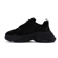 Кроссовки Balenciaga Triple S Triple Black (2018 Reissue) (Nondistressed)