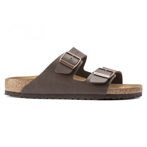 Birkenstock Arizona Birko-Flor Dark Brown (W) - женская сетка размеров