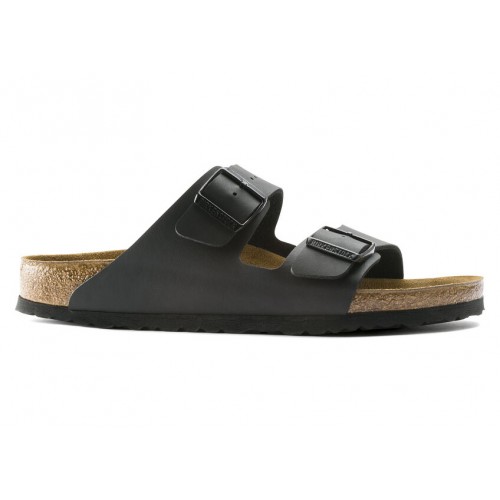 Birkenstock Arizona Birko-Flor Black (W) - женская сетка размеров