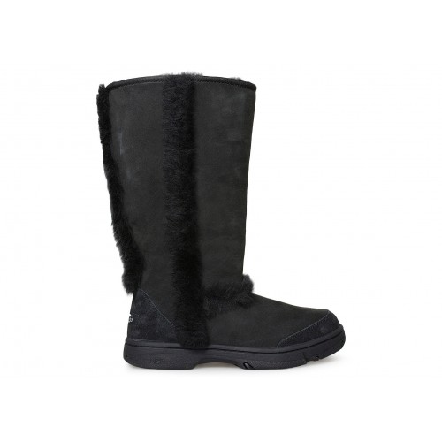 Женские UGG Sunburst Tall Boot Black (W)