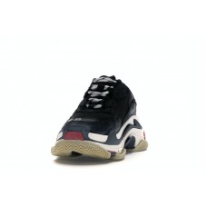 Кроссовки Balenciaga Triple S Black White Red (2018 Reissue)