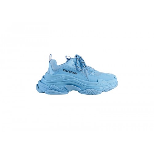 Кроссы Balenciaga Triple S Light Blue (W) - женская сетка размеров