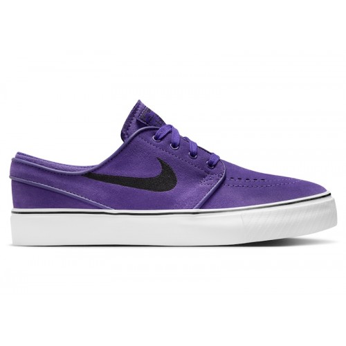 Кроссы Nike SB Stefan Janoski Court Purple White Black (GS) - подростковая сетка размеров