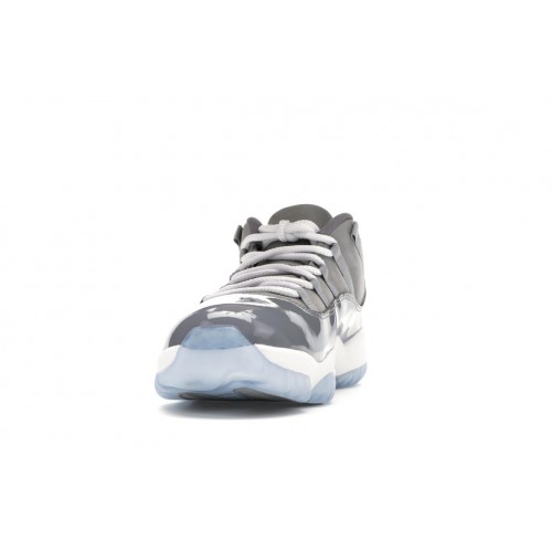 Кроссы Jordan 11 Retro Low Cool Grey - мужская сетка размеров