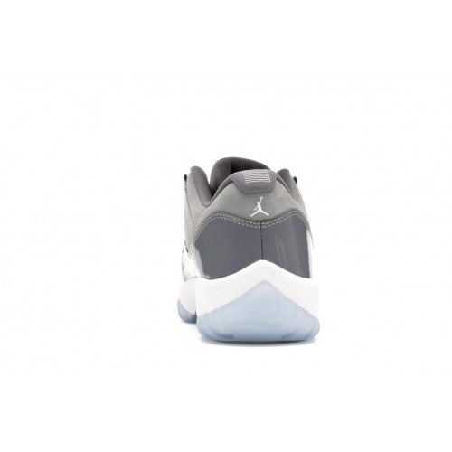 Кроссы Jordan 11 Retro Low Cool Grey - мужская сетка размеров