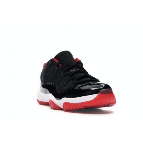 Кроссы Jordan 11 Retro Low Bred - мужская сетка размеров