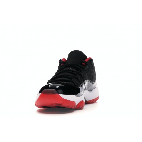 Кроссы Jordan 11 Retro Low Bred - мужская сетка размеров