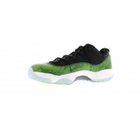 Кроссовки Jordan 11 Retro Low Green Snakeskin