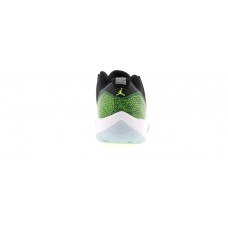 Кроссовки Jordan 11 Retro Low Green Snakeskin