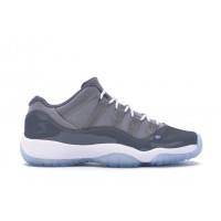 Подростковые кроссовки Jordan 11 Retro Low Cool Grey (GS)
