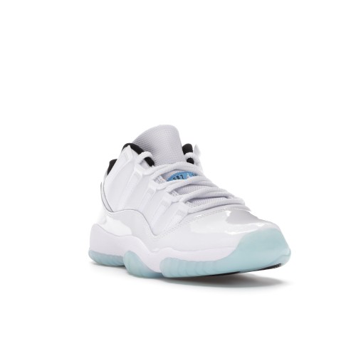 Кроссы Jordan 11 Retro Low Legend Blue (GS) - подростковая сетка размеров