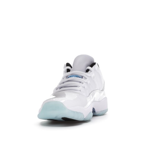 Кроссы Jordan 11 Retro Low Legend Blue (GS) - подростковая сетка размеров