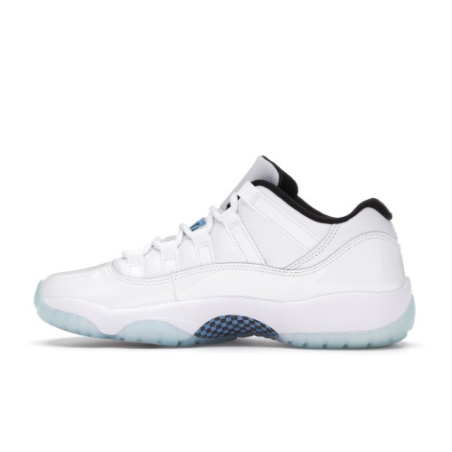 Кроссы Jordan 11 Retro Low Legend Blue (GS) - подростковая сетка размеров