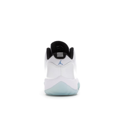 Кроссы Jordan 11 Retro Low Legend Blue (GS) - подростковая сетка размеров