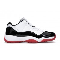 Подростковые кроссовки Jordan 11 Retro Low Concord Bred (GS)