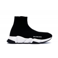 Кроссовки Balenciaga Speed Trainer Black White (2018)