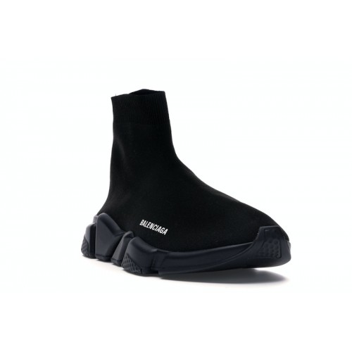 Кроссы Balenciaga Speed Trainer Black (2018) - мужская сетка размеров