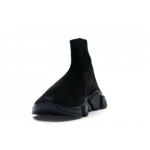 Кроссы Balenciaga Speed Trainer Black (2018) - мужская сетка размеров