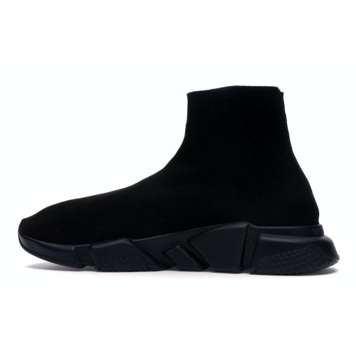 Кроссы Balenciaga Speed Trainer Black (2018) - мужская сетка размеров